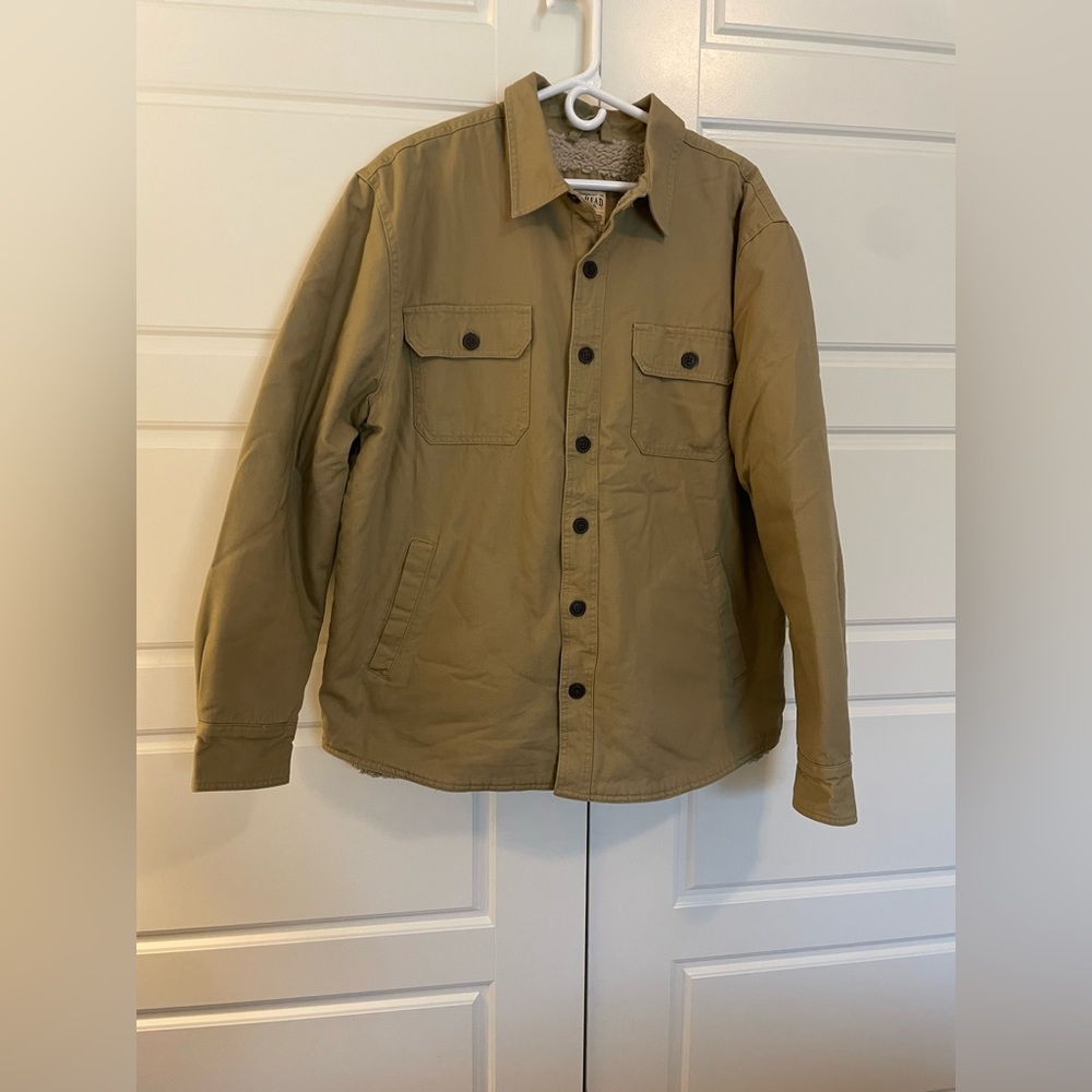 Red Head Brand Men’s Large L Hunting Jacket Fleece Lined Warm Shirt Jacket